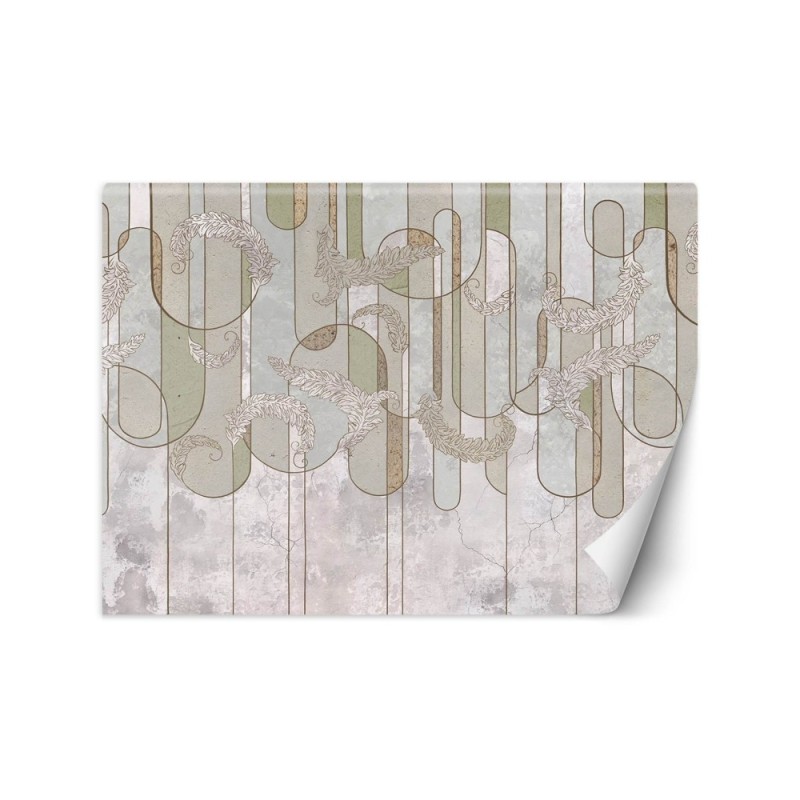 Wallpapers - Scandinavian minimalist abstraction in beige | FEEBY