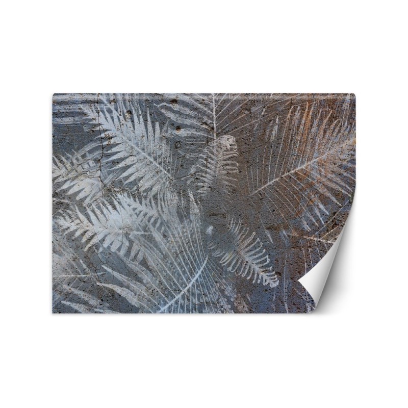 Exotic Wallpapers - Palm leaves on concrete | FEEBY