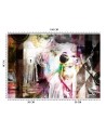 Inspirational wall murals - Ballerinas abstract | FEEBY
