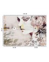 Inspirational wall murals - Woman abstract watercolour painting | FEEBY