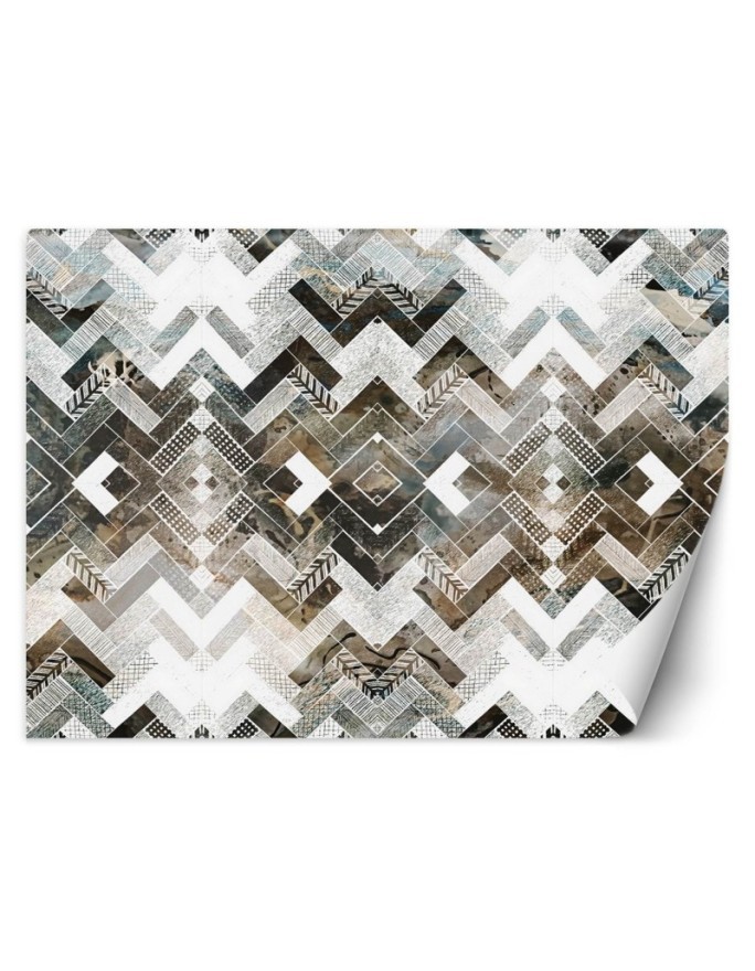 Modern wall murals - Geometric pattern | FEEBY