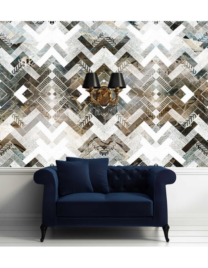 Modern wall murals - Geometric pattern | FEEBY