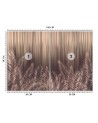 Wall mural for living room or bedroom - Palm leaves glamour | FEEBY