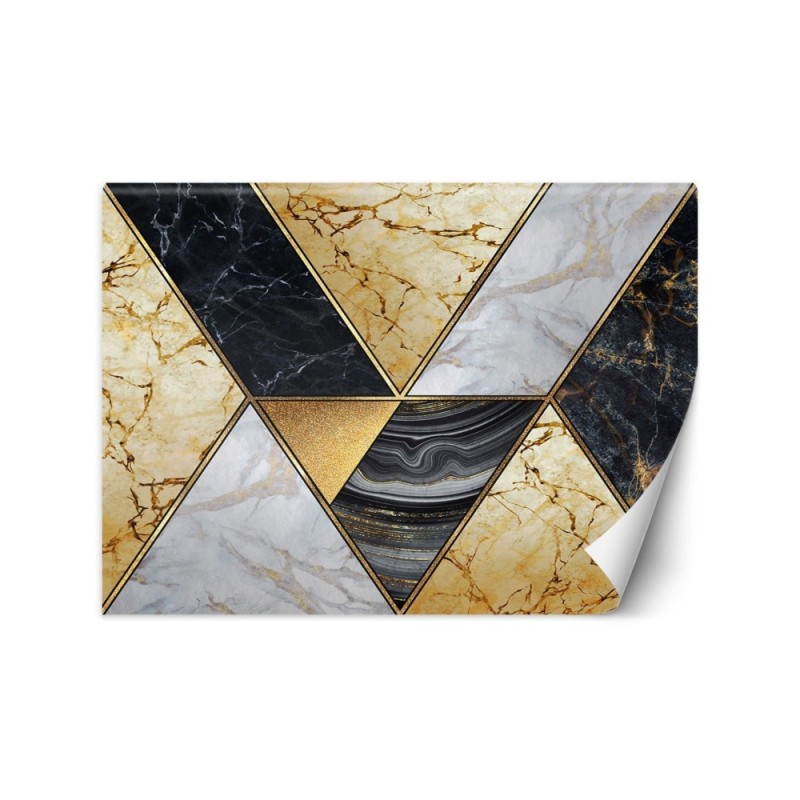 Original wall murals - Marble gold texture | FEEBY