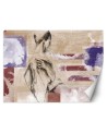 Unique wall murals - Woman abstract boho | FEEBY