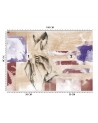 Unique wall murals - Woman abstract boho | FEEBY