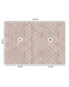 Stylish wall murals - Geometric pattern | FEEBY