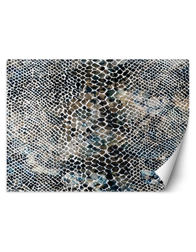Modern wall murals - Imitation snake skin | FEEBY