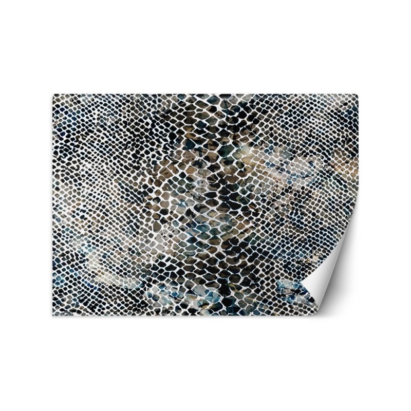 Modern wall murals - Imitation snake skin | FEEBY