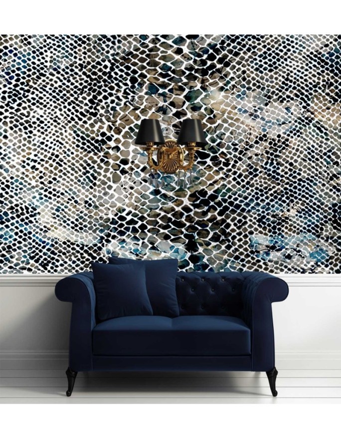 Modern wall murals - Imitation snake skin | FEEBY