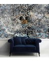Modern wall murals - Imitation snake skin | FEEBY