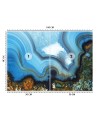 Exclusive wall murals - Precious stone mineral | FEEBY