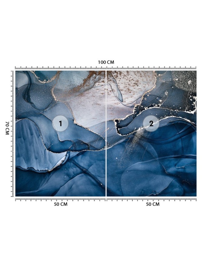 Inspirational wall murals - Marble abstract | FEEBY
