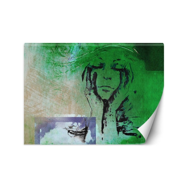 Beautiful wall murals - Wrapped hands woman abstract | FEEBY