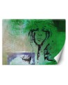 Beautiful wall murals - Wrapped hands woman abstract | FEEBY