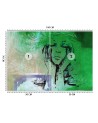 Beautiful wall murals - Wrapped hands woman abstract | FEEBY