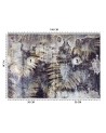 Modern wall murals - Golden fern leaves | FEEBY