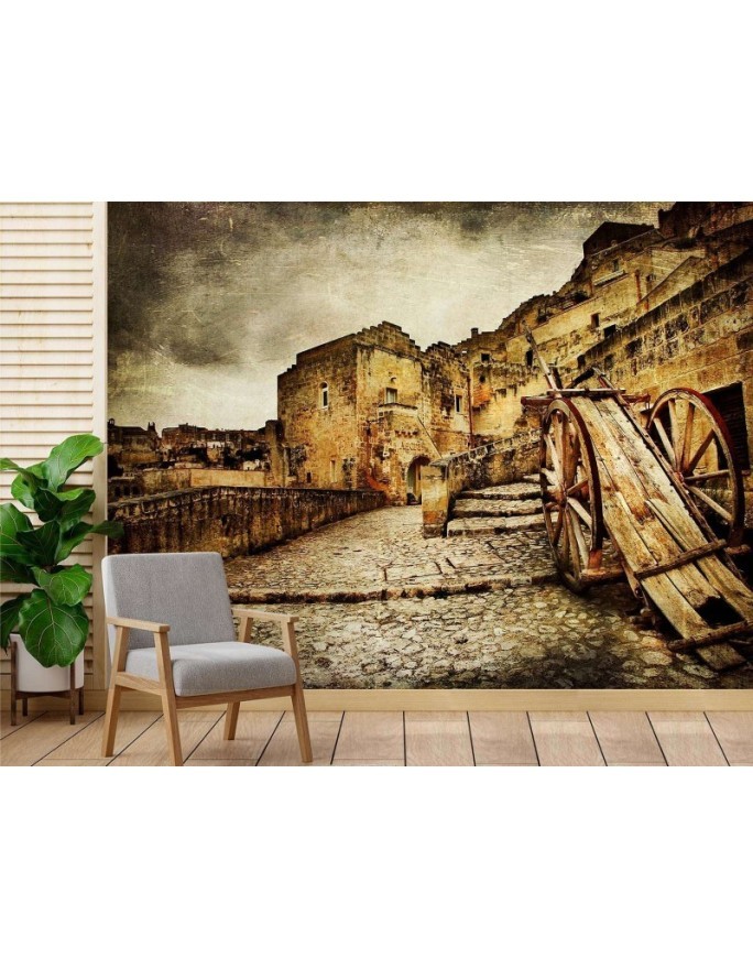 Architectural wall murals - Historic Tuscan Ruins | FEEBY