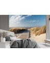 Beautiful Wallpapers for living room - Window view sea dunes | FEEBY