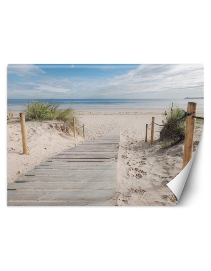 Original Wallpaper - Road to the beach landscape | FEEBY
