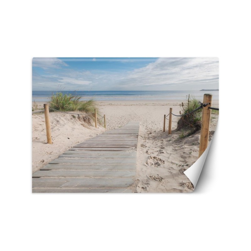 Original Wallpaper - Road to the beach landscape | FEEBY