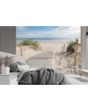 Original Wallpaper - Road to the beach landscape | FEEBY