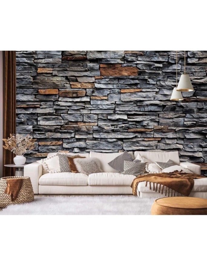 Texture wall mural - Sandstone wall | FEEBY