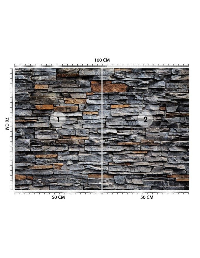 Texture wall mural - Sandstone wall | FEEBY