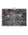 Texture wall mural - Sandstone wall | FEEBY