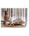 Modern wall mural - Buddha spa meditation | FEEBY