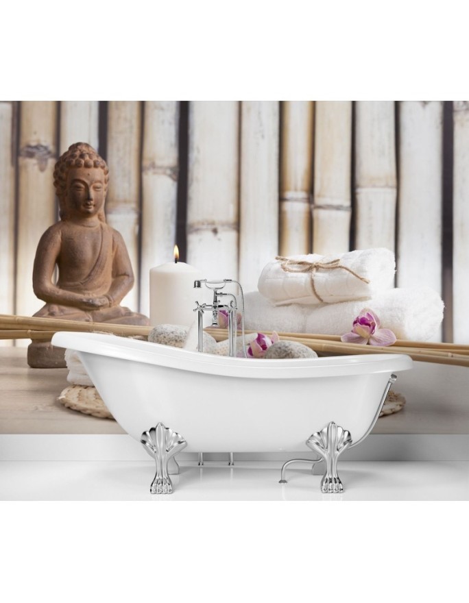 Modern wall mural - Buddha spa meditation | FEEBY