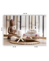 Modern wall mural - Buddha spa meditation | FEEBY