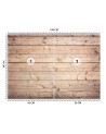 Original wall mural - Planks background | FEEBY