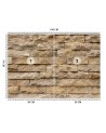 Texture wall murals - Sandstone wall | FEEBY
