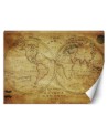 Stylish wall murals - Old retro world map | FEEBY