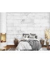 Texture wall murals - White brick wall | FEEBY