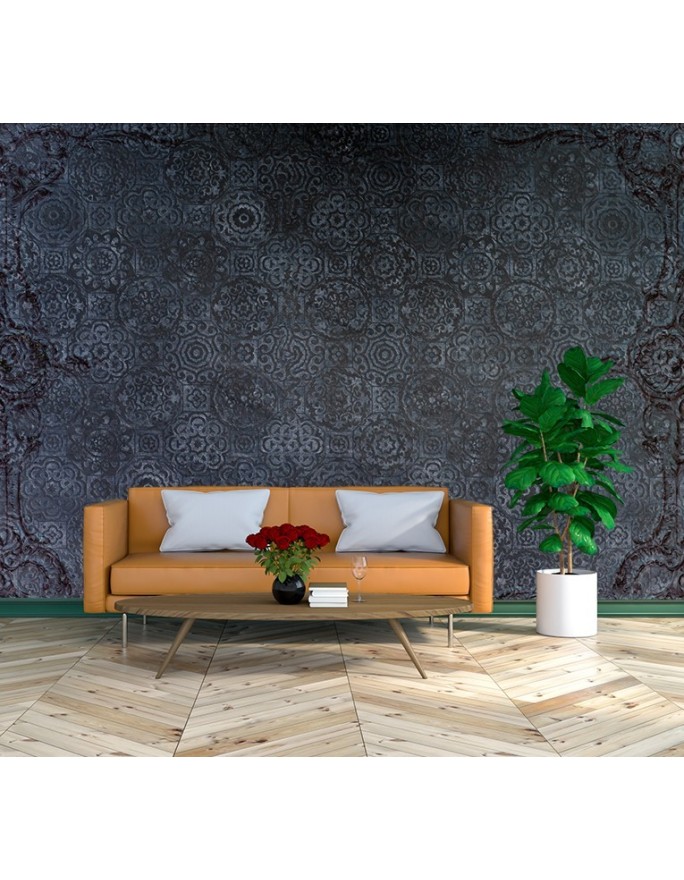Beautiful wall murals - Blue mandala abstract | FEEBY
