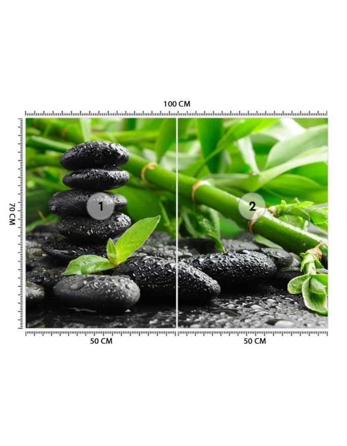 Inspirational Wallpapers - Bamboo zen stones | FEEBY