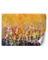 Living room Wallpaper - Meadow flowers colourful abstract | FEEBY