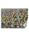 Modern murals - Coloured graffiti on concrete | FEEBY