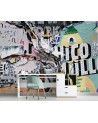 Modern wall murals - Wall grunge old torn posters | FEEBY