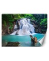 Beautiful wall murals - Waterfall in the tropics | FEEBY
