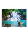 Beautiful wall murals - Waterfall in the tropics | FEEBY
