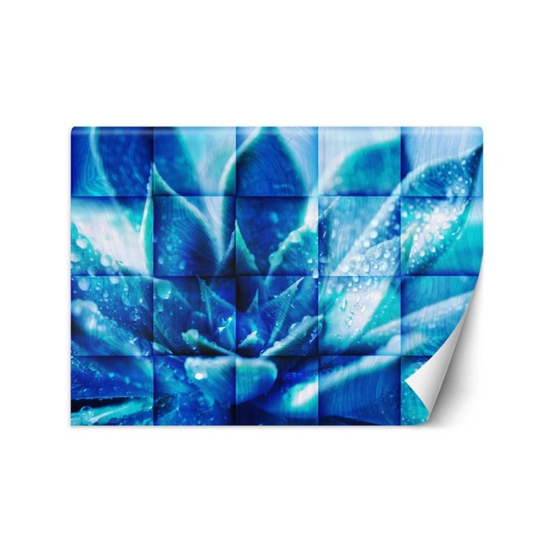 The most fashionable wall murals - Blue flower | FEEBY