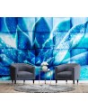 The most fashionable wall murals - Blue flower | FEEBY