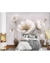3D wall murals - Abstract flowers 3D | FEEBY