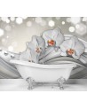 Modern wall mural - Orchid abstract | FEEBY