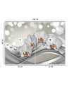 Modern wall mural - Orchid abstract | FEEBY