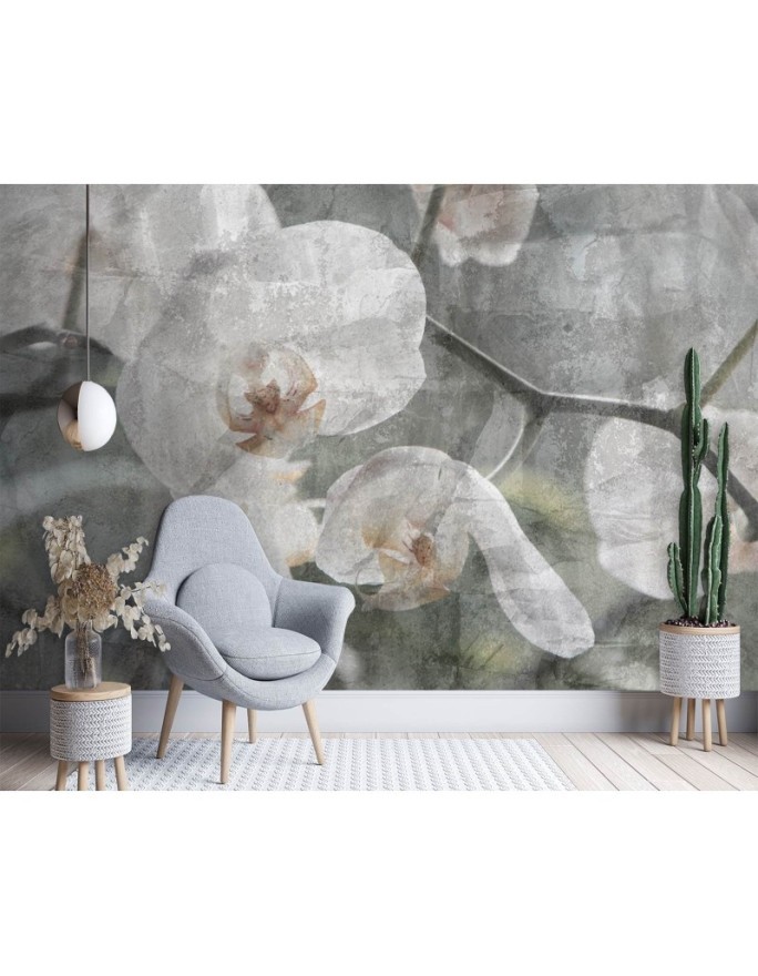 Inspirational wall murals - Orchid vintage | FEEBY