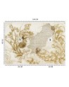 Stylish wall murals - Fresco plaster plants | FEEBY